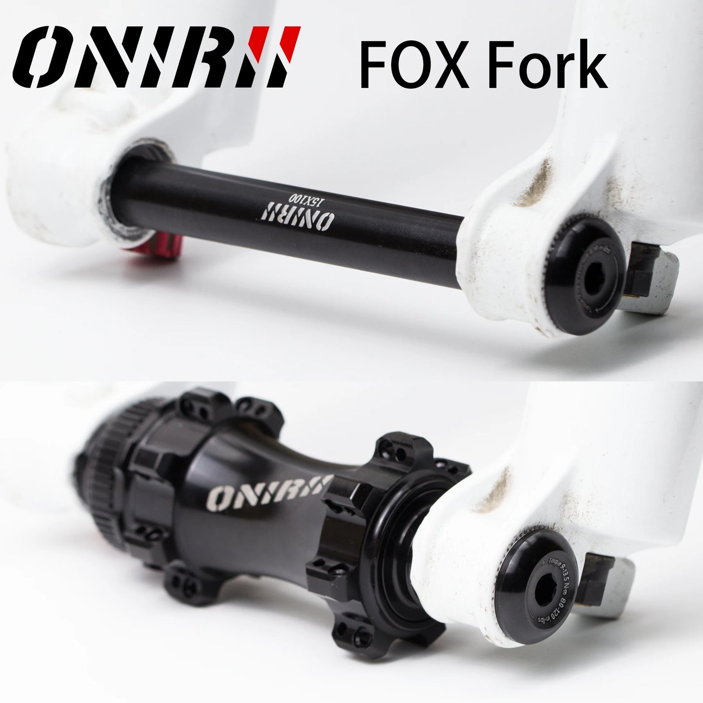 ONIRII MTB Thru Axle QR15x100 QR15X110MM FOX Lever QR15 15*100 15*110mm BOOST Bike Accessories for ROCKSHOX Bicycle Fork New