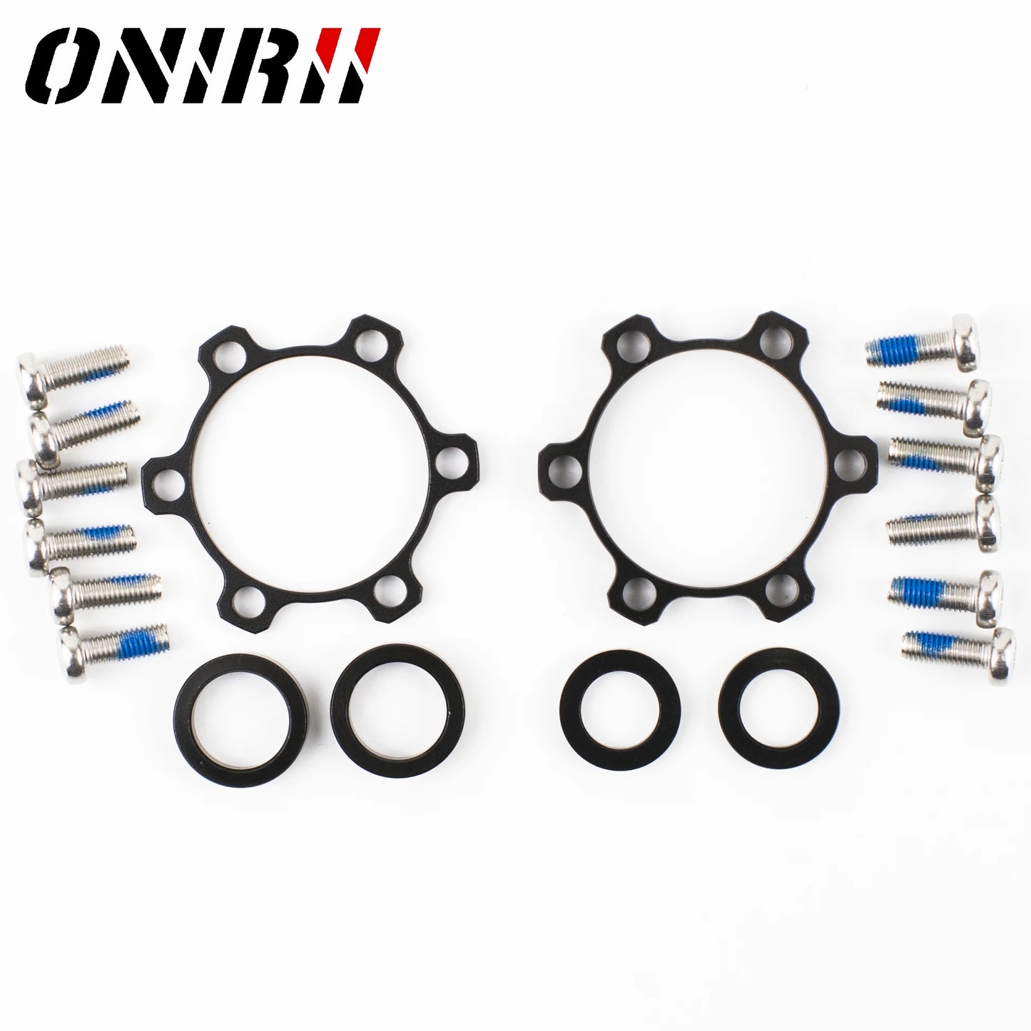 ONIRII Bike Hub Adapter Boost Change 12x142 to 148 15x100 to 110mm Bicycle Front Rear  Spacer Washer 6 Bolt Axle 15mm 12mm