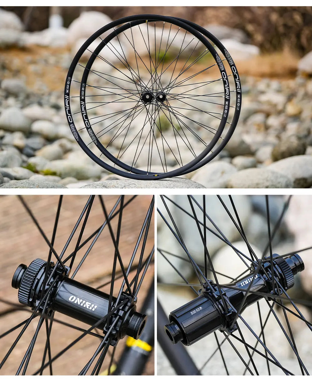 Gravel Bike Wheels Aluminum Disc Brake Wheelset 12x100mm 12x142mm Front 28H Rear 28H Support HG MS XD Cassette Body for Gravel