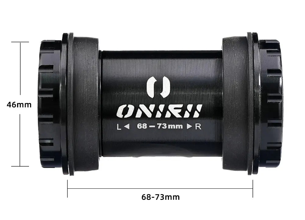 ONIRII Ceramic Bike Bottom Bracket 24mm BSA 86-92 BB30 T47 Threaded Press-in Lock Steel Bearing BB for MTB Road Bicycle Part NEW