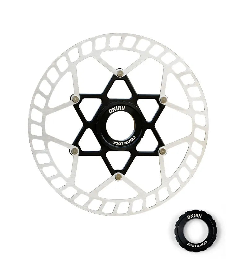 ONIRII Disc Brake Rotor with Screw Center Lock/ Ultra Light/  Floating/ Six Bolts  140/160mm for Mountain Road Bike MTB New