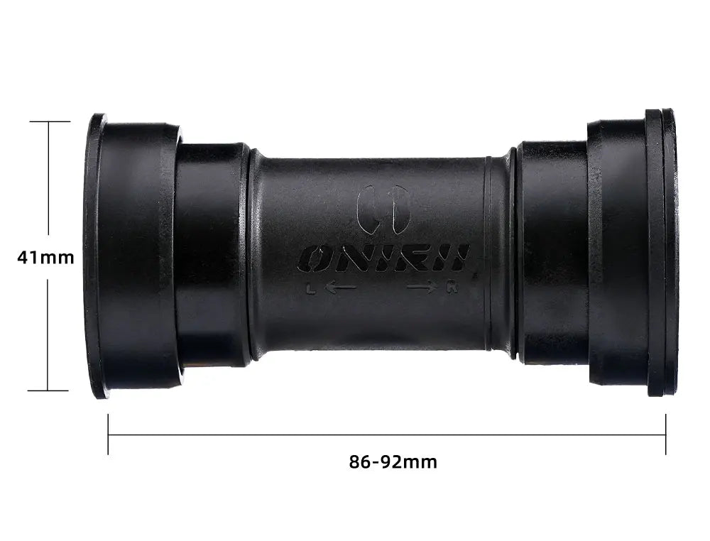 ONIRII Ceramic Bike Bottom Bracket 24mm BSA 86-92 BB30 T47 Threaded Press-in Lock Steel Bearing BB for MTB Road Bicycle Part NEW