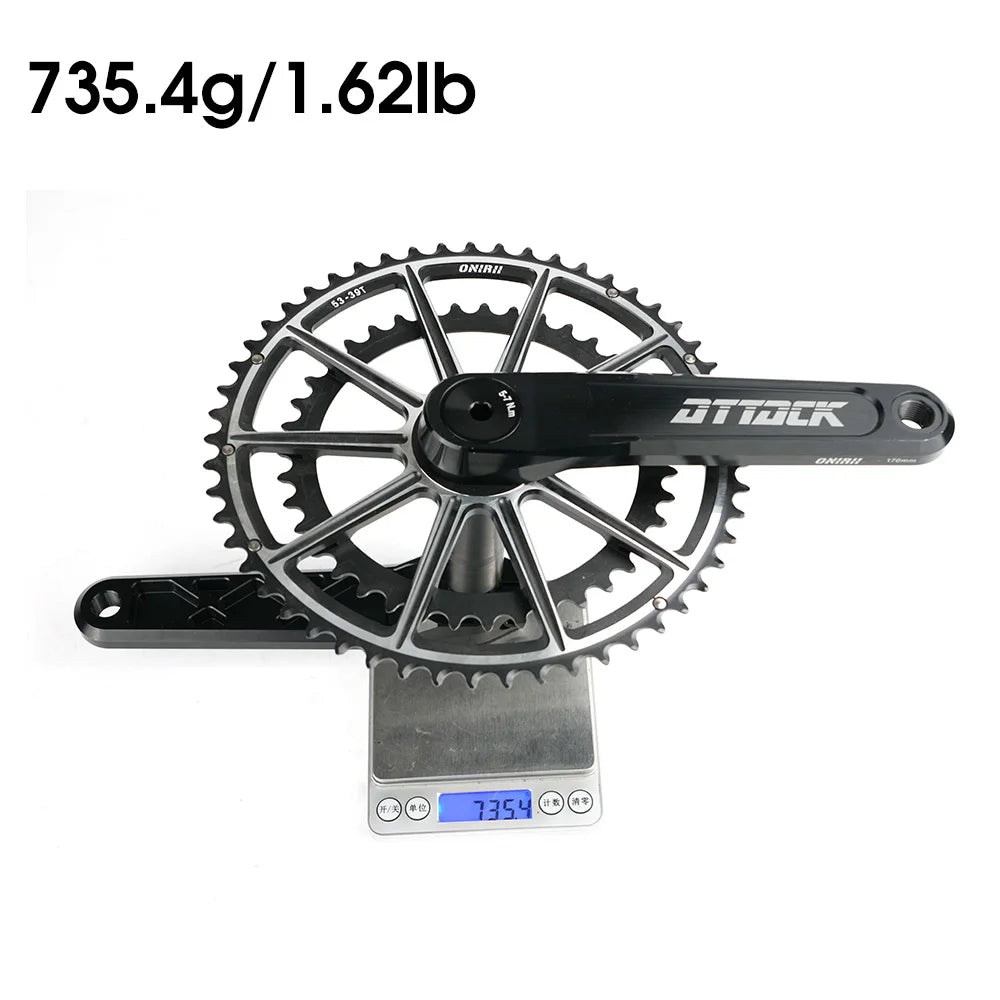 Road Bike Crank Crankset 165/170/172.5/175mm Chainring 46-30T 50-34 for 9 10 11 12 Speed Gravel Bicycle NEW