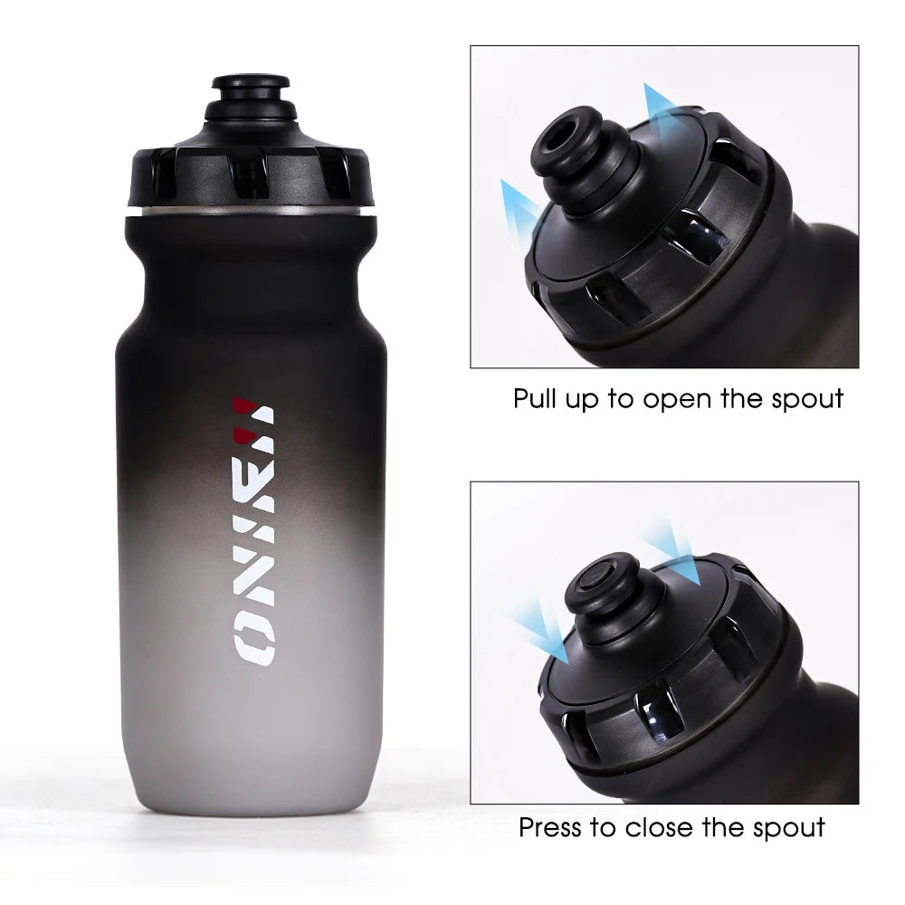 2023 ONIRII Cycling Water Bottle 500ml PP5 Light Leak-proof Squeezable BPA-free Bicycle Beverage Kettle for Riding Sports NEW