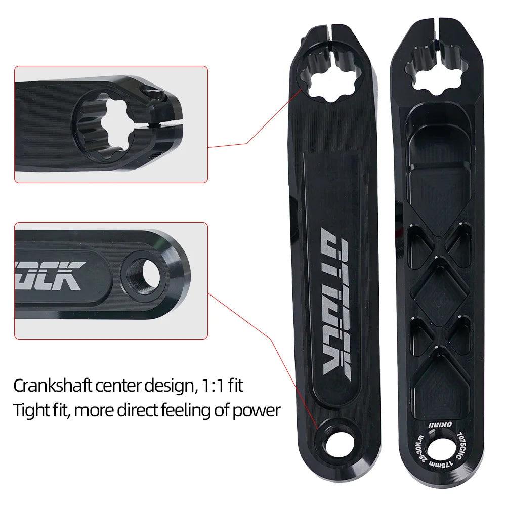 Road Bike Crank Crankset 165/170/172.5/175mm Chainring 46-30T 50-34 for 9 10 11 12 Speed Gravel Bicycle NEW