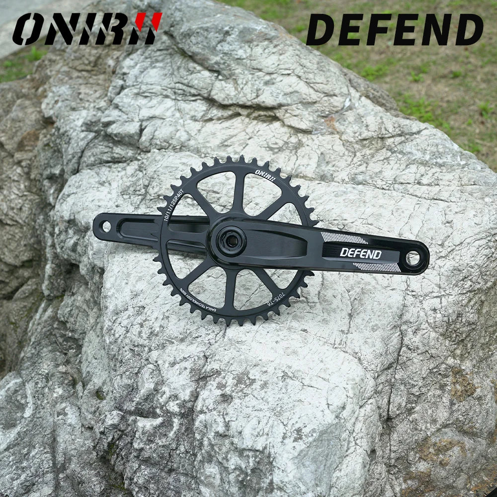 ONIRII Crankset Road Gravel Bike 165 172.5 175mm Crank with BSA-24 40 42 44T Chainring Ultra-light for Road Bicycle 10S/11S/12S