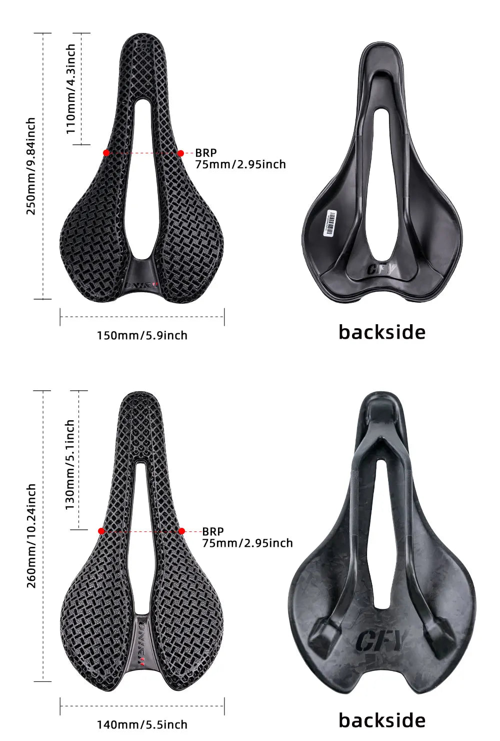 2024 ONIRII 3D Printed Bike Saddle Carbon Hollow Seat 6 Partition Comfortable Breathable Cycling Seat for Road MTB Bicycle NEW