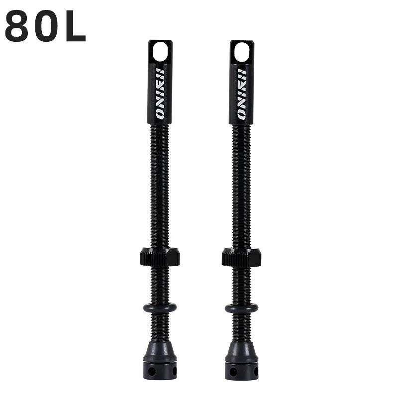 ONIRII 2 Pcs Bike Valve Core Presta Valve Universal French Schrader Tubeless Tool Air Nozzle for Road Bike MTB Bicycle Parts NEW