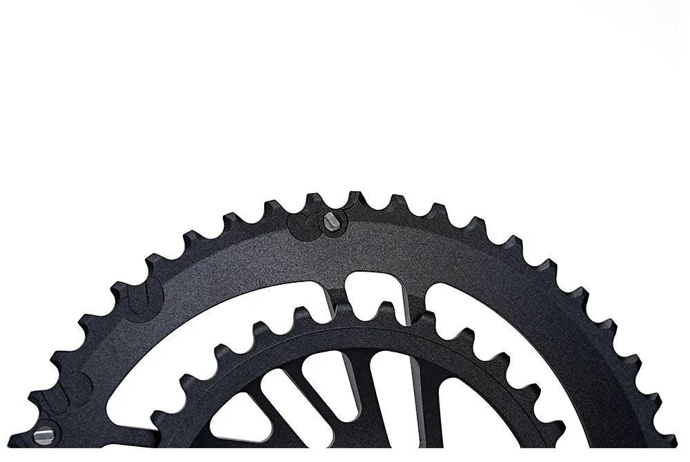 SENICX Road Crankset PR2 165 170 172.5 175mm Crank 46-30T Chainring with Bottom Bracket DUB for Road Folding Bike