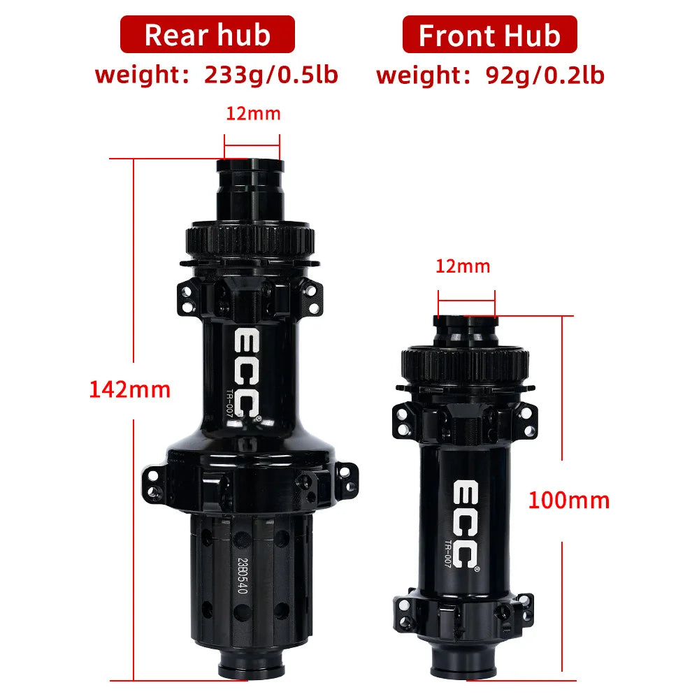 Road Bike Hub Centerlock Front 24H Rear 24H 12x100mm 12x142mm 150T for HG XDR Cassette Body TR006 Aluminum for Road Bike NEW