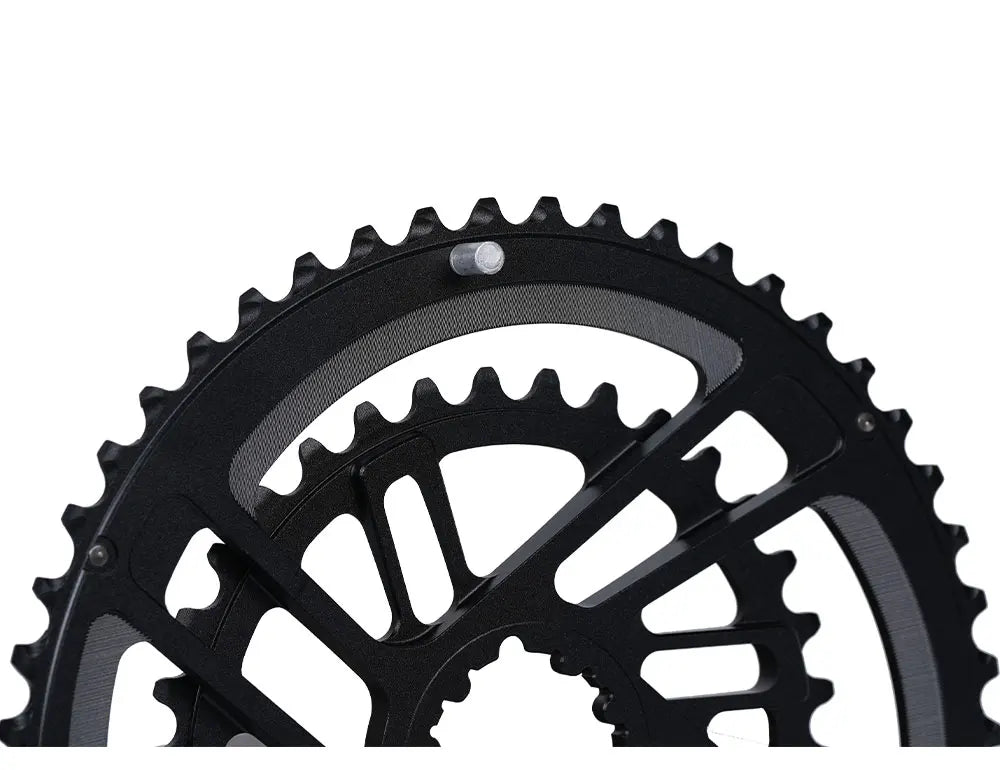 SENICX Road Crankset PR2 165 170 172.5 175mm Crank 46-30T Chainring with Bottom Bracket DUB for Road Folding Bike