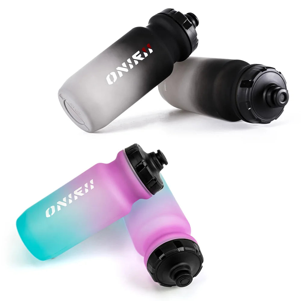 2023 ONIRII Cycling Water Bottle 500ml PP5 Light Leak-proof Squeezable BPA-free Bicycle Beverage Kettle for Riding Sports NEW